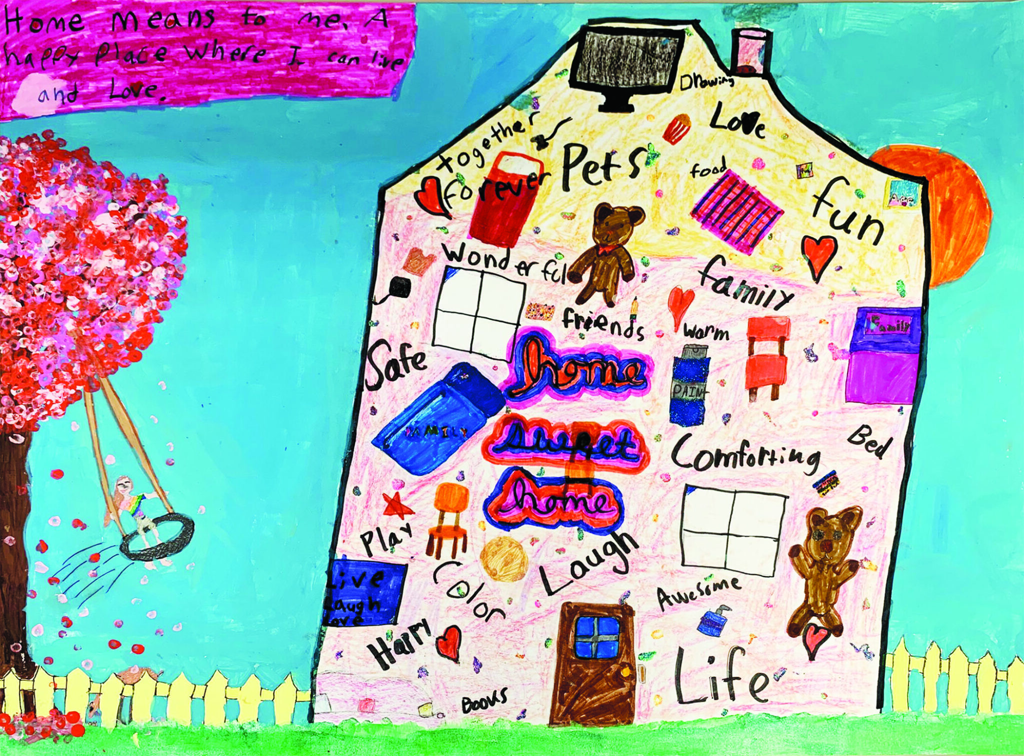 The Fm Extra Moorhead Girl’s Art Chosen for National Calendar